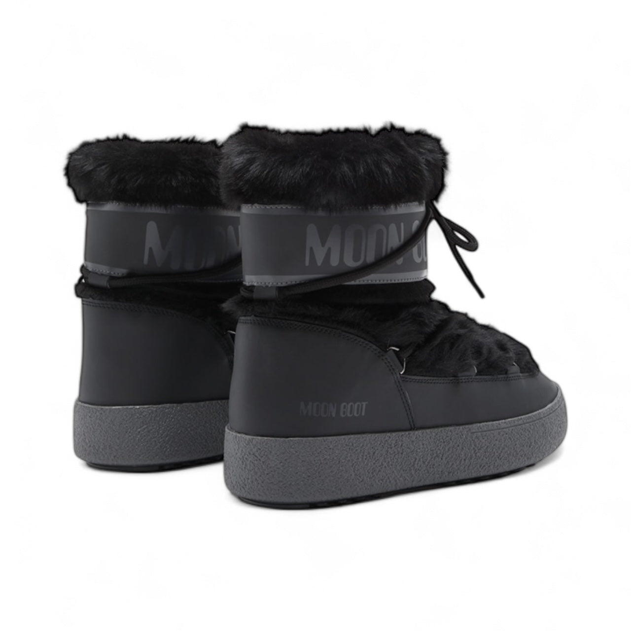 LTRACK LOW FAUX-FUR BOOTS