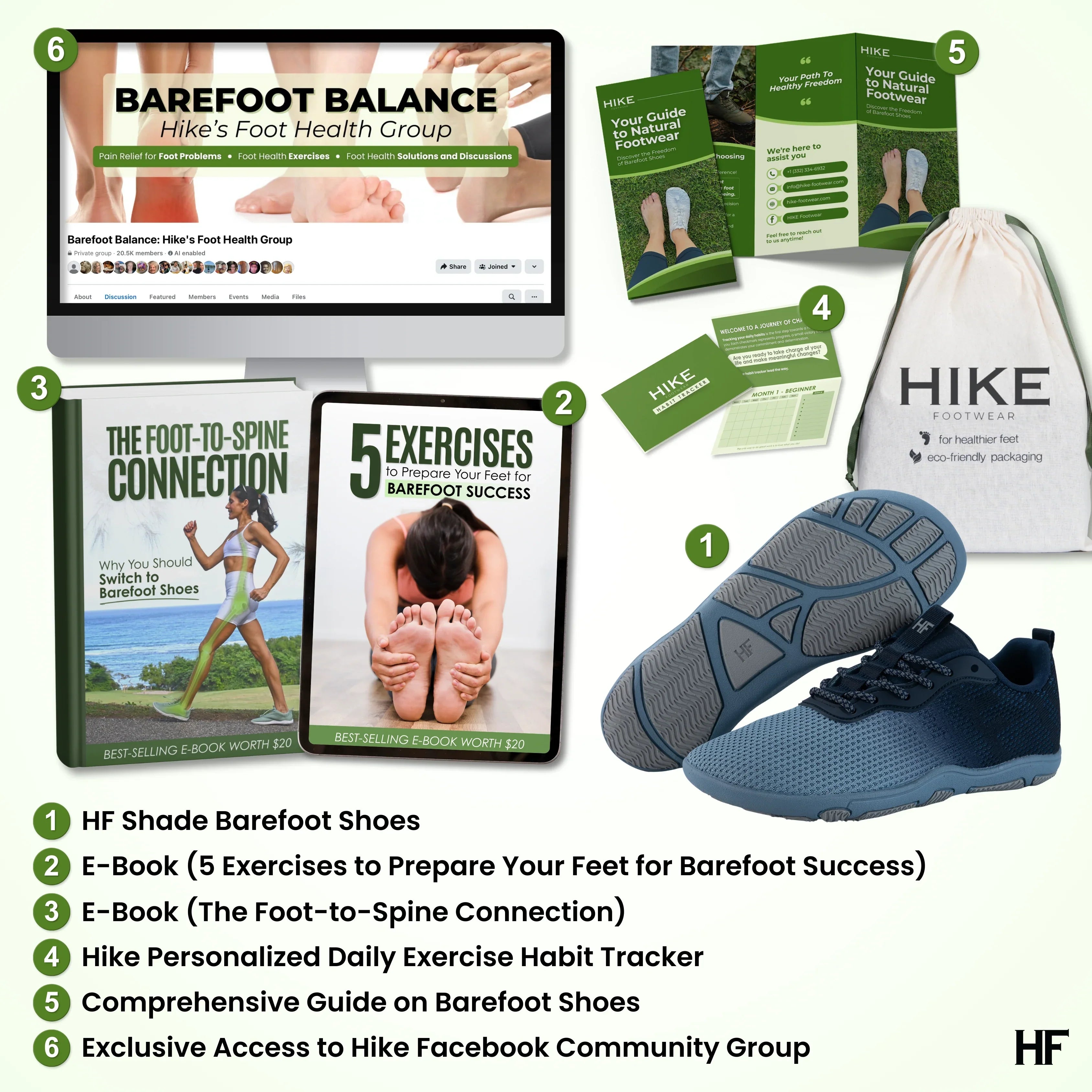 [NEW] HF Shade - Barefoot Shoes for All-Day Comfort & Foot Pain Relief (Unisex)
